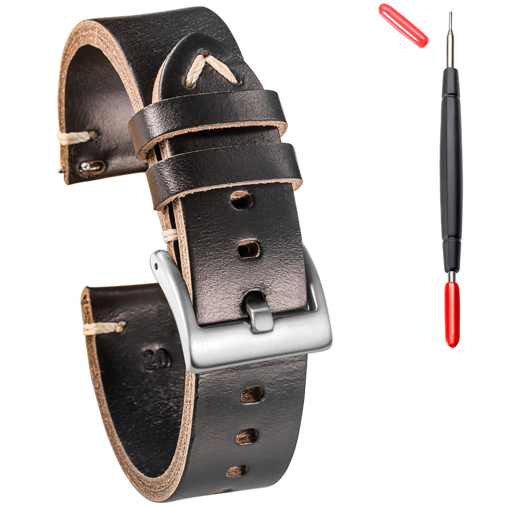 Suede Strap Watch - Hemsut Deri saat kordonları Hızlı Bırakma