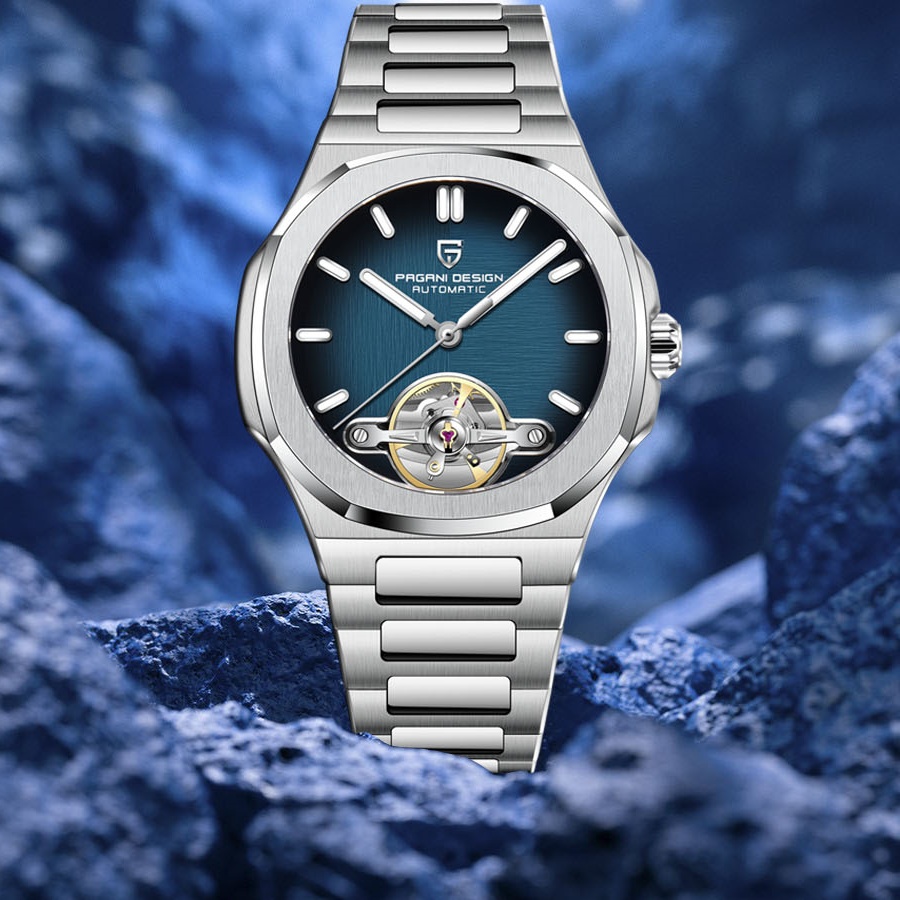 Omega Watch Constellation - PAGANI TASARIM Yeni Mekanik Hollow-Out Tourbillon
