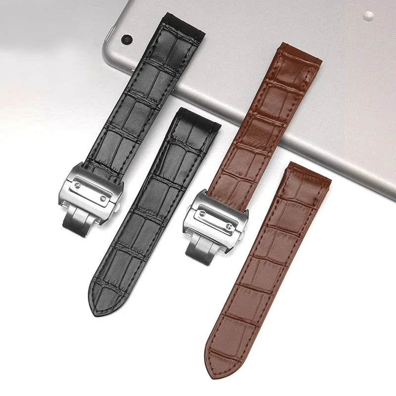 Yüksek kaliteli, gerçek deri s - Cartier Watch Santos incelemesi ve fiyatı