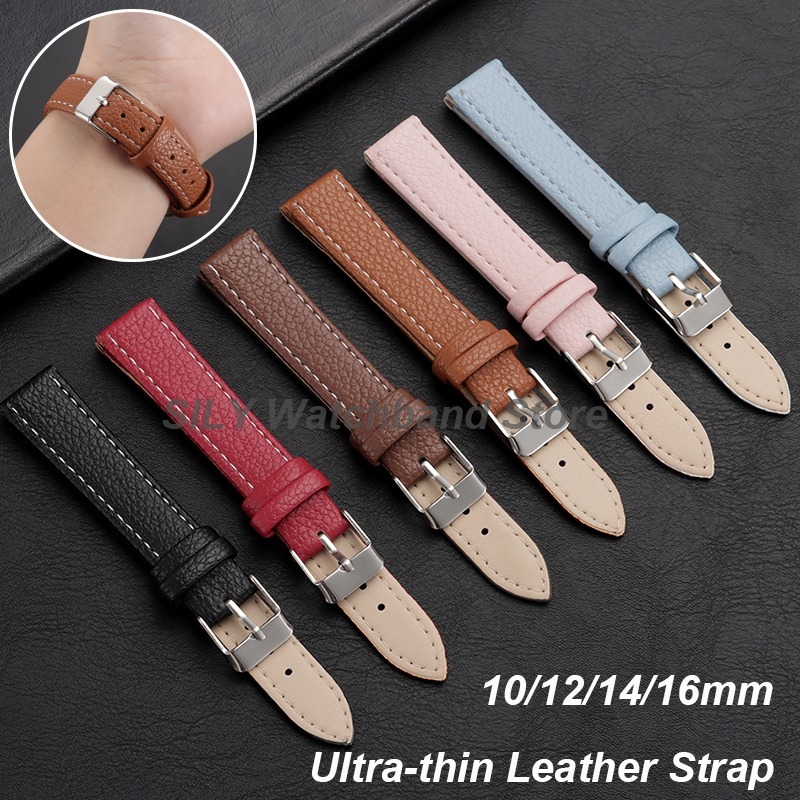 10mm 12mm 14mm 16mm Ultra-ince - Suede Strap Watch incelemesi ve fiyatı