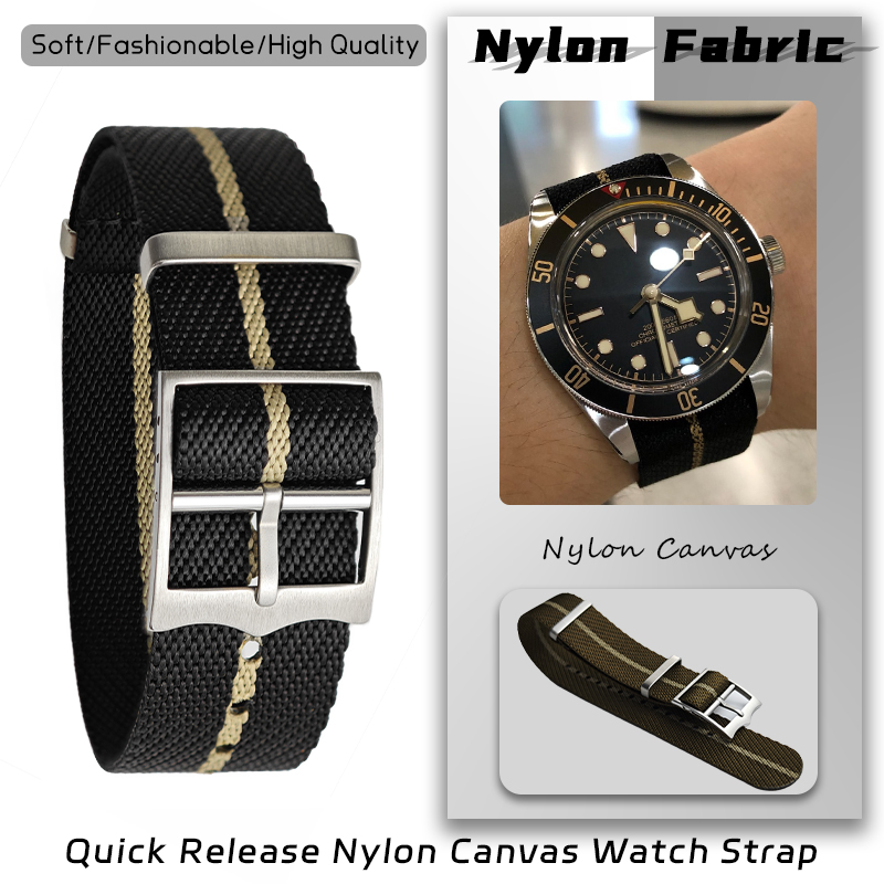 Naylon saat kayışı 20mm 22mm T - Nato Strap Nylon incelemesi ve fiyatı